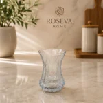 Kristal Optik Desenli 6'lı Çay Bardağı - Görsel 3
